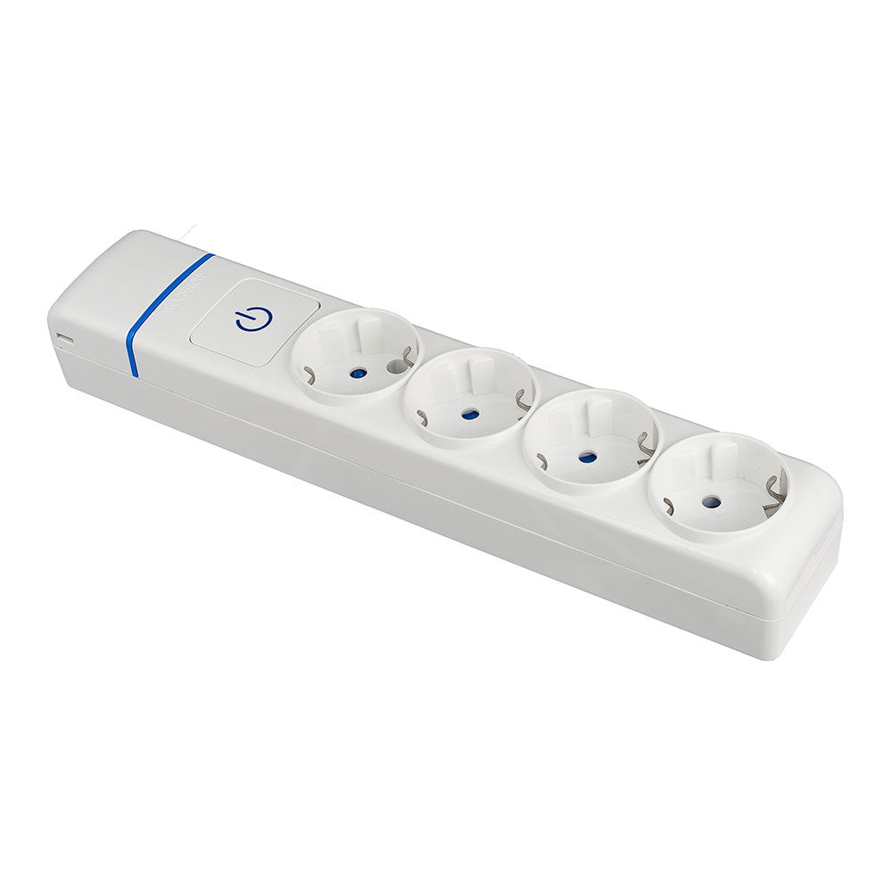 ExtensÃ£o com 4 tomadas 2p+t, 16a 250v com interruptor luminoso_0