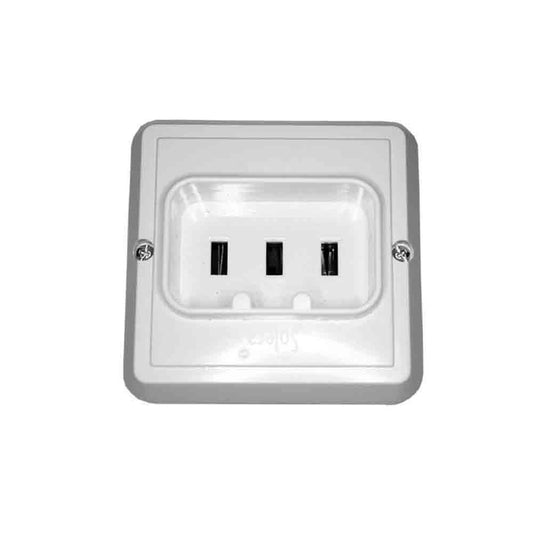 Tomada bipolar 25a para cozinha (retractilado) solera 6827_0