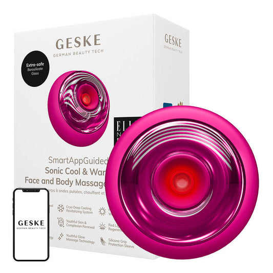 Geske Sonic Cool & Warm Face & Body Massager 9in1 (magenta)_0