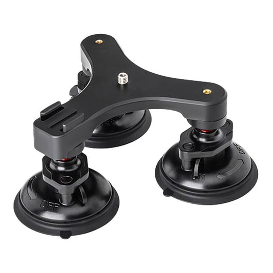 Triple Suction Cup Car Mount Sunnylife for cameras, phones etc. (ZJ771)_0