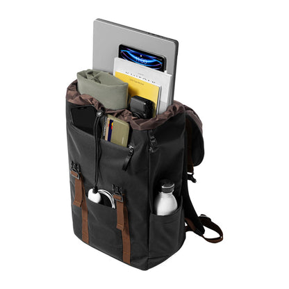 Laptop backpack Tomtoc VintPack-TA1,15,6"/22L / 15,6'' (black)_5