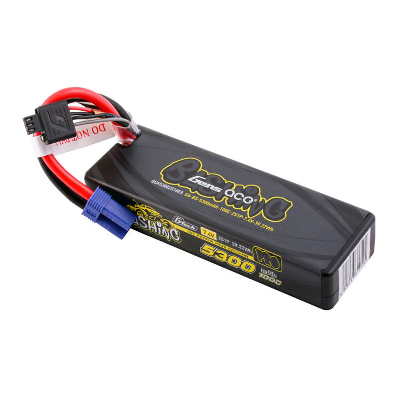 Gens ace G-Tech 5300mAh 7.4V 100C 2S1P Lipo z EC5_2