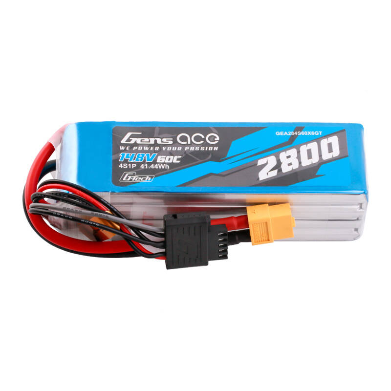 Gens ace G-Tech Soaring 2800mAh 14.8V 60C 4S1P LiPo  XT60_0