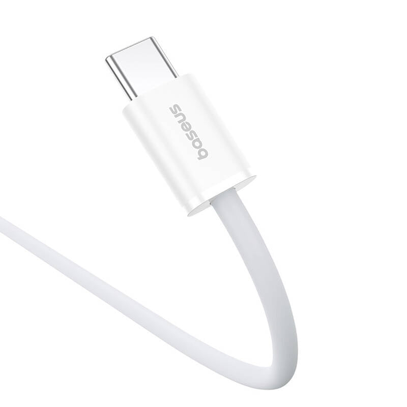 Kabel szybkiego ładowania USB-C do USB-C Baseus Superior 2 100W 1m (biały)_3