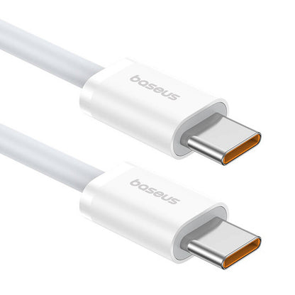 Kabel szybkiego ładowania USB-C do USB-C Baseus Superior 2 100W 1m (biały)_4