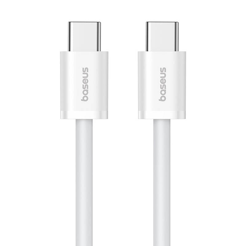 Kabel szybkiego ładowania USB-C do USB-C Baseus Superior 2 100W 1m (biały)_1
