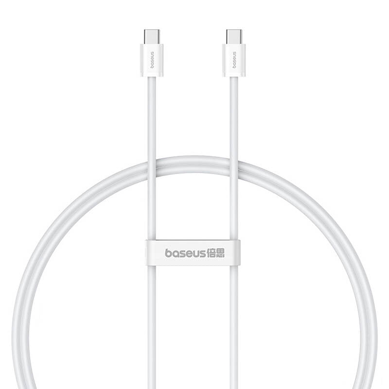Kabel szybkiego ładowania USB-C do USB-C Baseus Superior 2 100W 1m (biały)_0