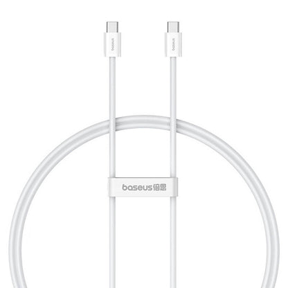 Kabel szybkiego ładowania USB-C do USB-C Baseus Superior 2 100W 1m (biały)_0
