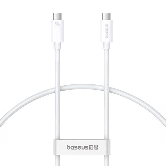 Kabel USB-C do USB-C Baseus Superior USB4, 240W, 1m (biały)_0