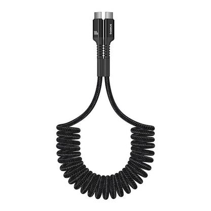 Fast Charging Cable USB-C to USB-C Baseus Fish-Eye 100W, 1m (black)_1