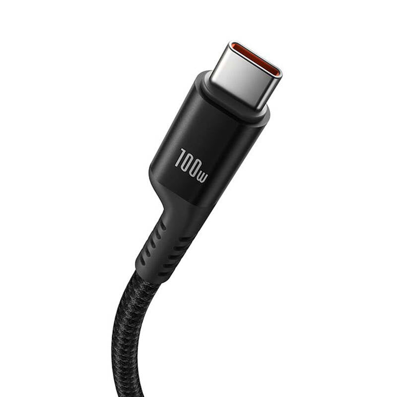 Fast Charging Cable USB-C to USB-C Baseus Fish-Eye 100W, 1m (black)_2