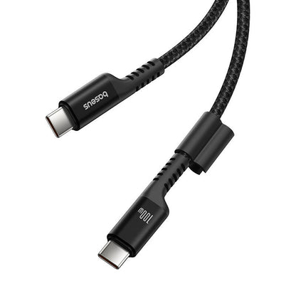 Fast Charging Cable USB-C to USB-C Baseus Fish-Eye 100W, 1m (black)_3