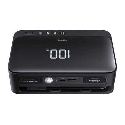 Jump starter Baseus Super Energy BS-CH013 4in1 600A with flashlight / powerbank 6000mAh / compressor - black_11