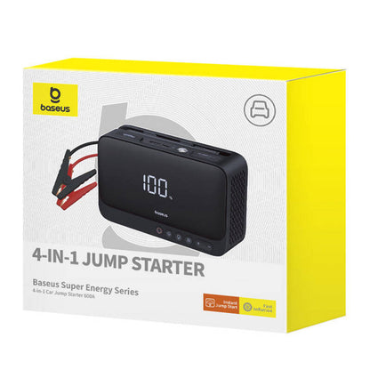 Jump starter Baseus Super Energy BS-CH013 4in1 600A with flashlight / powerbank 6000mAh / compressor - black_13