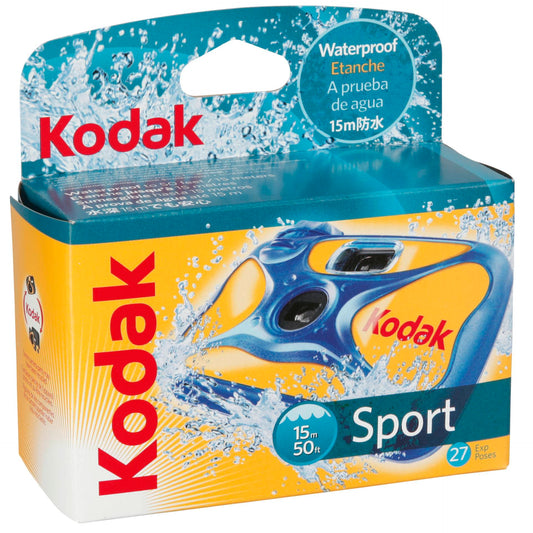 Câmara KODAK Desportiva à Prova de Água 27 Exposições_0