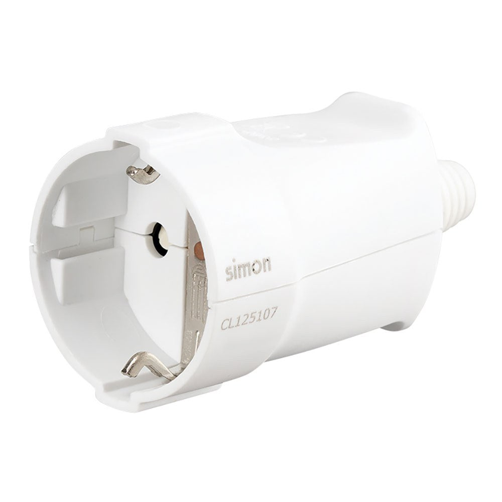 Tomada de ar schuko de 2 pinos +16 a 250 v~, branca, blister_0