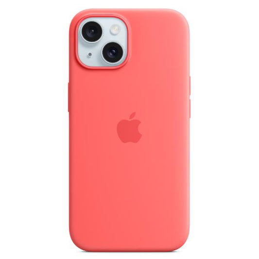 Custodia MagSafe in silicone per iPhone 15 - Guava_0