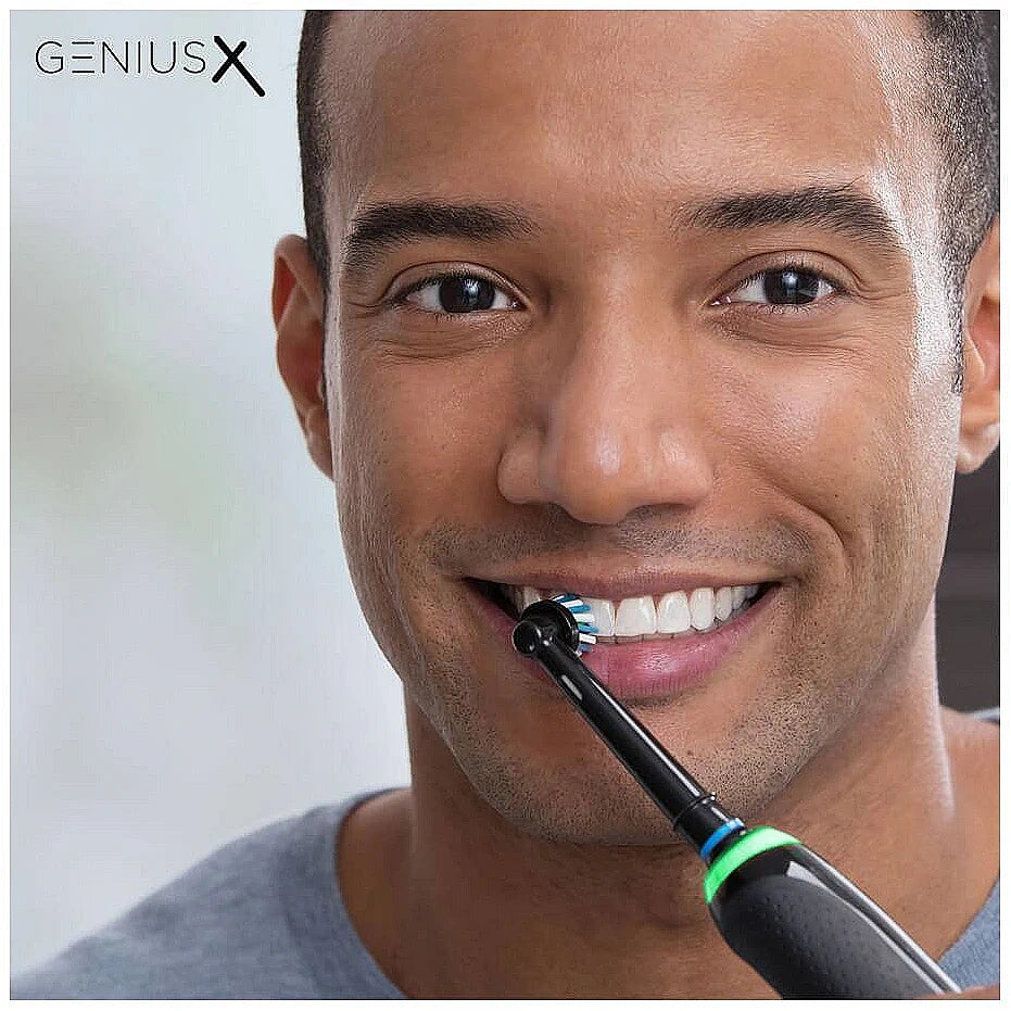 Escova de Dentes Elétrica Braun Oral-B Genius X Midnight Black / Escova de Dentes Inteligente