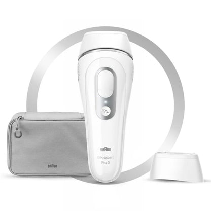 Braun Depiladora Luz Pulsada Braun Silk Expert Pro 3 PL3020 + Bolsa