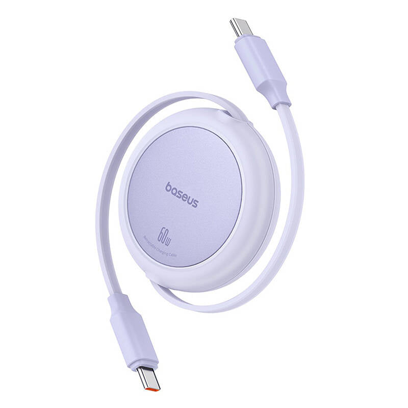 Baseus Free2Pull Mini USB-C to USB-C 60W USB cable, 1m (purple)_0