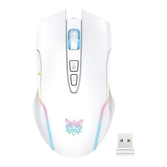ONIKUMA CW905 Gaming Mouse (White) Wireless_0