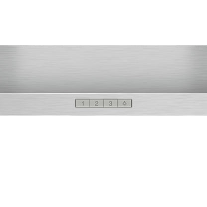 Exaustor Bosch DWP96BC50 600 m³/h 69 dB Classe Energética A Aço inoxidável