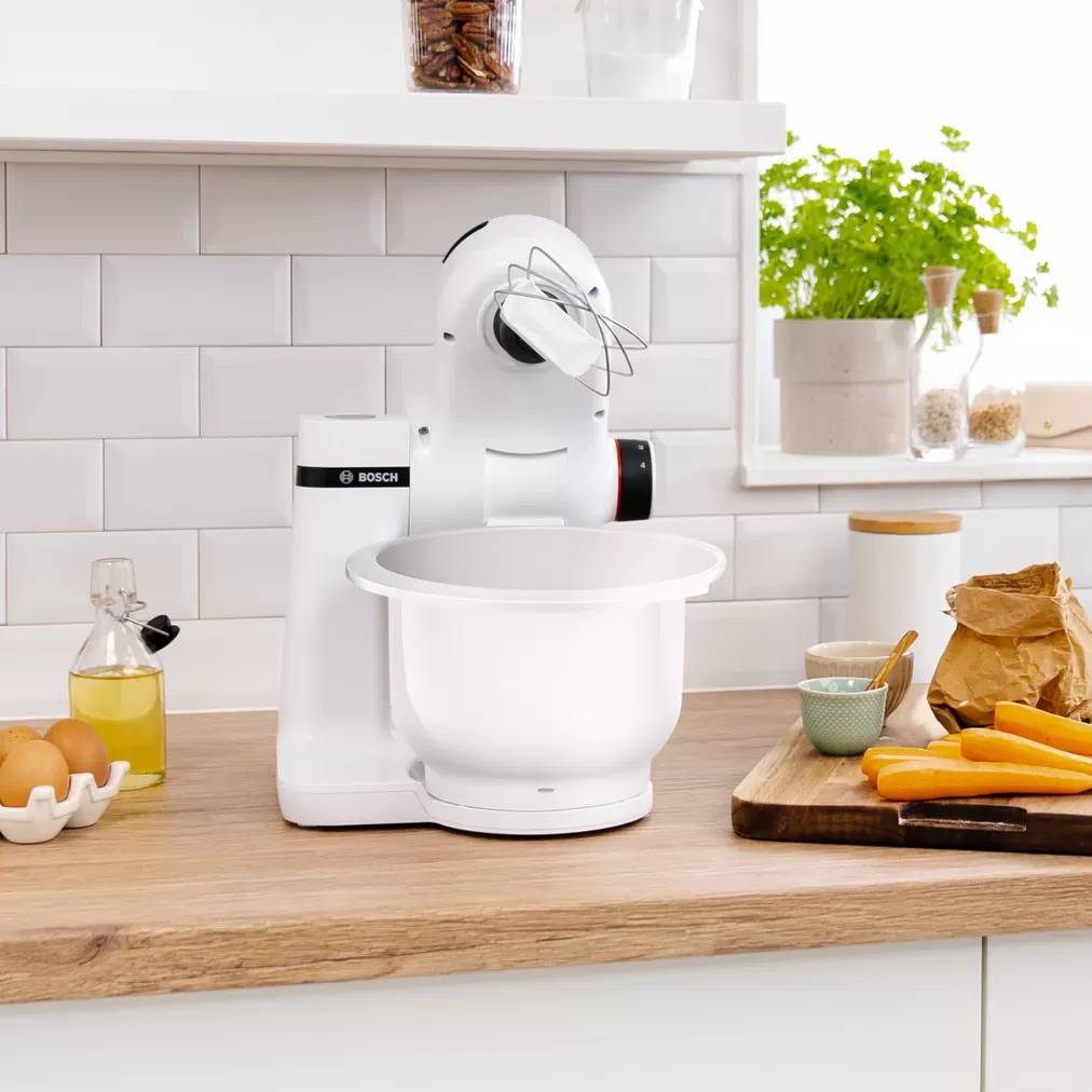 BOSCH MUMS2AW00 - Batedeira de Cozinha Branca / Multifuncional / 700W