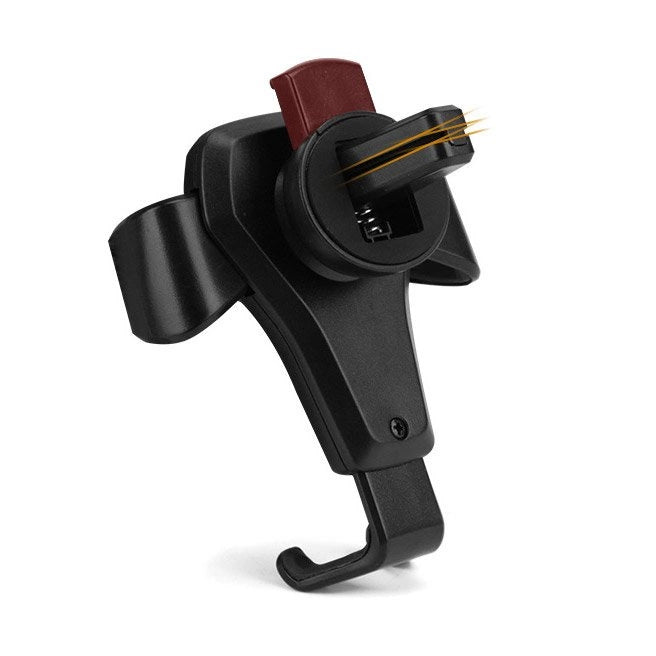 Car Holder H01 Black gravity car holder for the ventilation grille_2