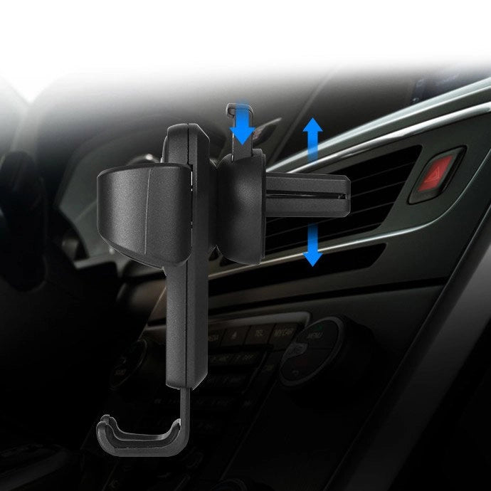 Car Holder H01 Black gravity car holder for the ventilation grille_12
