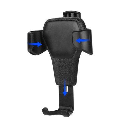 Car Holder H01 Black gravity car holder for the ventilation grille_1