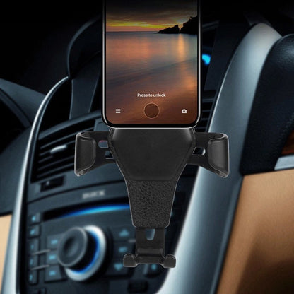 Car Holder H01 Black gravity car holder for the ventilation grille_5