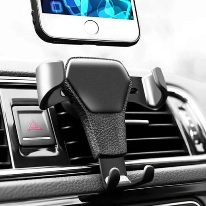 Car Holder H01 Black gravity car holder for the ventilation grille_9