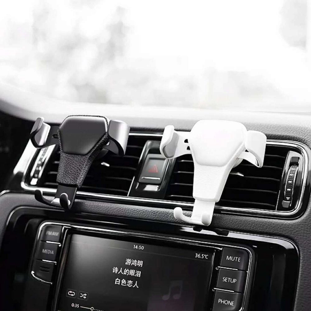 Car Holder H01 Black gravity car holder for the ventilation grille_10