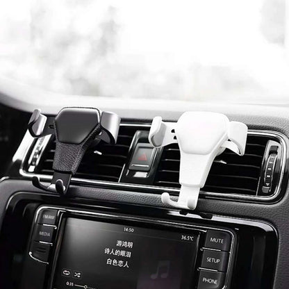 Car Holder H01 Black gravity car holder for the ventilation grille_10
