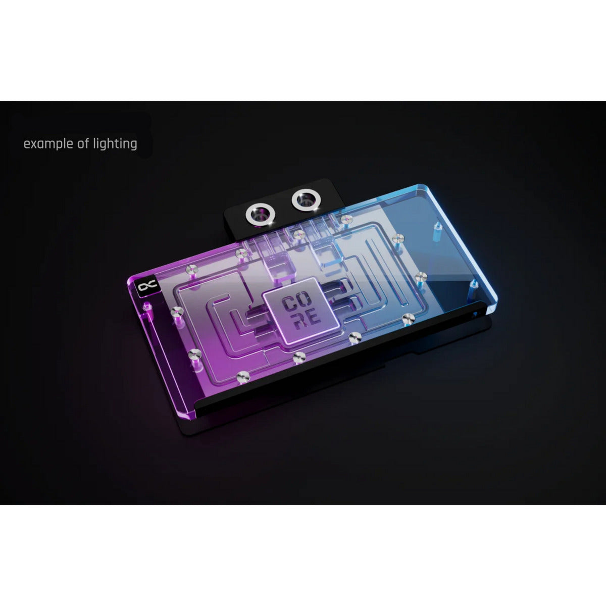 Waterblock GPU Alphacool Core GeForce RTX 5080 Prime com Backplate ARGB