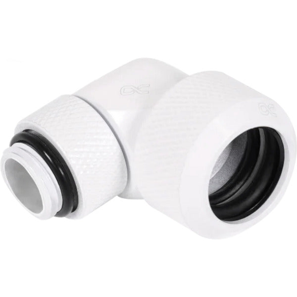 Fitting Alphacool Eiszapfen 13mm 90° G1/4 Rotativo Branco HardTube