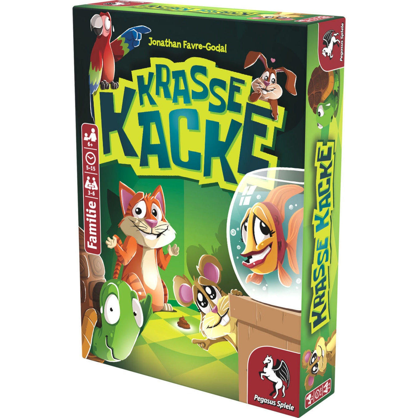 Pegasus Crazy Crap Jogo de Cartas Alemão 3-6 Jogadores