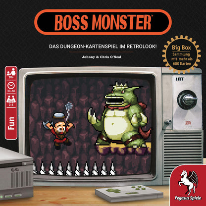 Jogo de Tabuleiro Pegasus Boss Monster Big Box Alemão 2-6 Jogadores