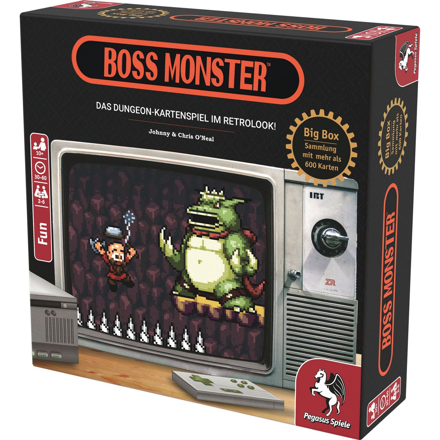 Jogo de Tabuleiro Pegasus Boss Monster Big Box Alemão 2-6 Jogadores
