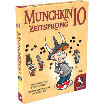 Jogo Cartas Pegasus Munchkin 10 Time Jump Extensão Alemão