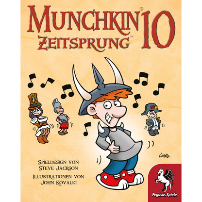 Jogo Cartas Pegasus Munchkin 10 Time Jump Extensão Alemão