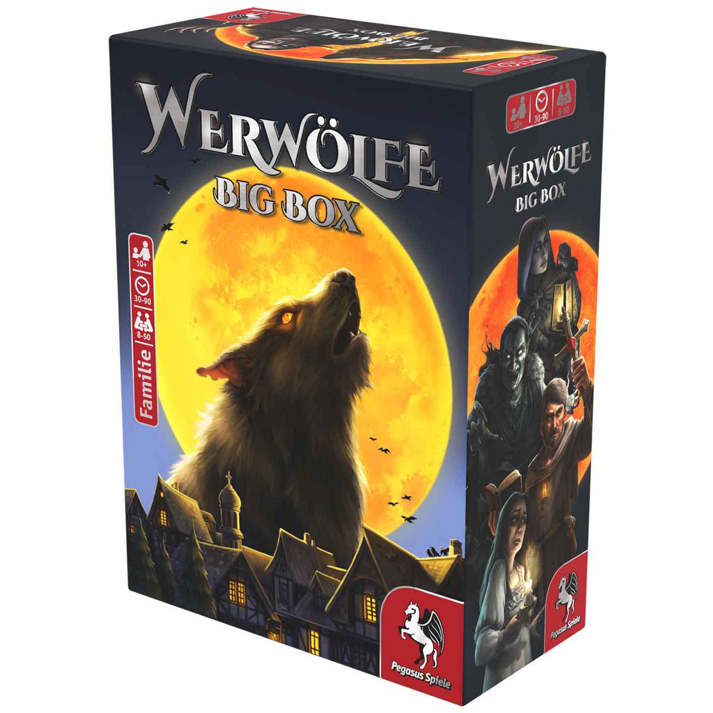 Jogo de Cartas Pegasus Werewolves Big Box Alemão