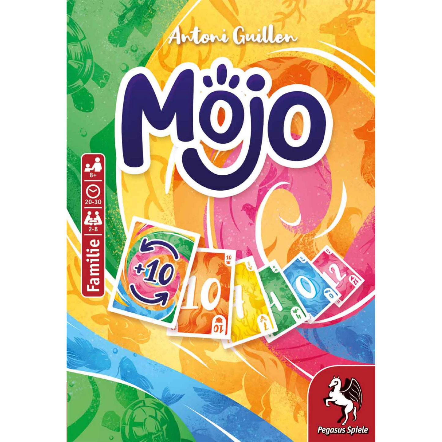Jogo de Cartas Pegasus Mojo 2-8 Jogadores 8+