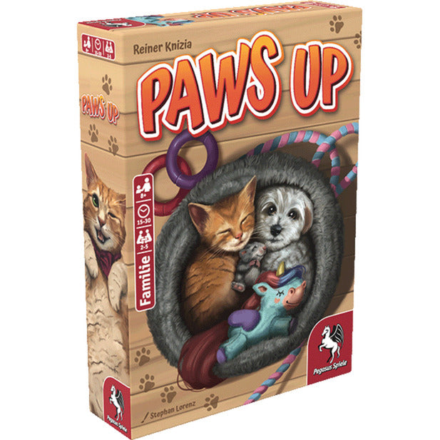 Jogo de Cartas Pegasus Paws Up Familiar 2-5 Jogadores
