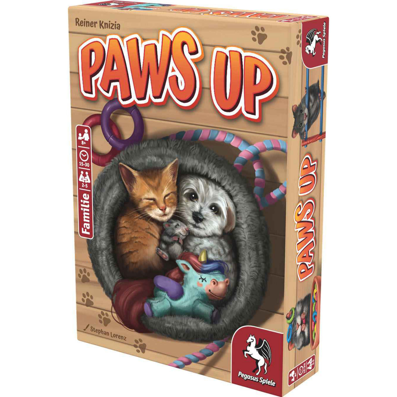 Jogo de Cartas Pegasus Paws Up Familiar 2-5 Jogadores