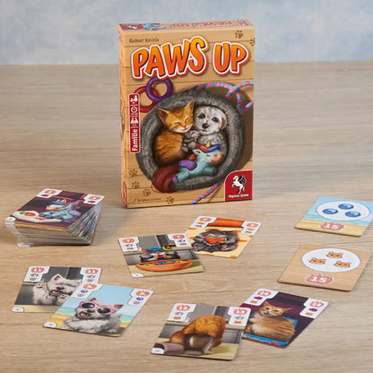 Jogo de Cartas Pegasus Paws Up Familiar 2-5 Jogadores