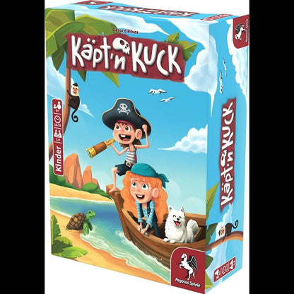 Jogo de Tabuleiro Pegasus Captain Kuck Alemão 1-6 Jogadores
