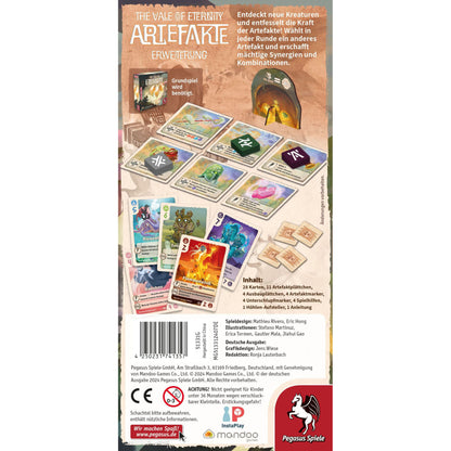 The Vale of Eternity Artifacts Expansão Alemão