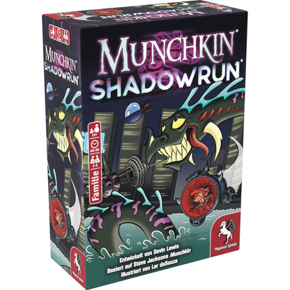 Jogo de Cartas Munchkin Shadowrun Pegasus Alemão