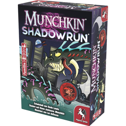 Jogo de Cartas Munchkin Shadowrun Pegasus Alemão
